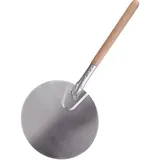 Лопата для пиццы алюмин.,дерево D=30,L=67см