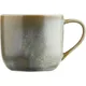 Чашка чайная «Агава» фарфор 350мл D=9,H=8см серый,зелен., изображение 2