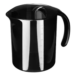 Емкость для соковыжималки «YTZ-002» контейнер с крышкой пластик черный, изображение 2