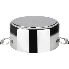 Мармит-супница сталь нерж.,стекло 4л D=30,5,H=17,5см серебрист., изображение 3