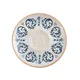 Блюдце «Виенто» для арт. 74042,74043 фарфор D=16см белый,синий