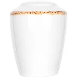 Солонка «Браун Дэппл» фарфор D=60/40,H=75мм белый,коричнев.