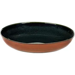 Блюдо «Террес де Ревес» глубокое керамика D=175,H=30мм синий,коричнев., изображение 2