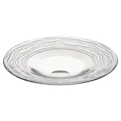 Deep plate “Oasi”  glass  D=30, H=6 cm  clear.