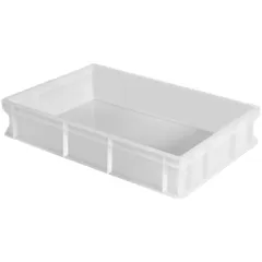 Dough storage container polyprop. 14l ,H=7,L=60,B=40cm white