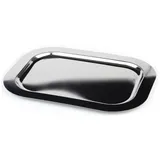 Поднос «Файнес» прямоугольный сталь нерж. ,L=30,B=24см серебрист.