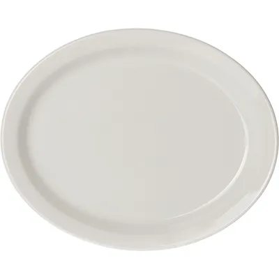 Блюдо «Акапулько» овальное фарфор ,H=30,L=290,B=235мм белый