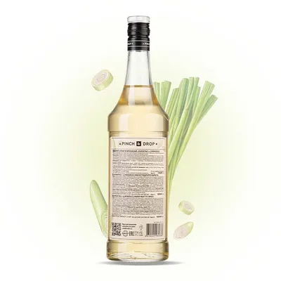 Сироп «Лемонграсс» Pinch&Drop стекло 1л D=85,H=330мм, Состояние товара: Новый, Вкус: Лемонграсс, Материал: Стекло, Объем по данным поставщика (мл): 1000, изображение 7