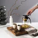 Чашка кофейная «Нара» для эспрессо рифленая керамика 100мл бежев.,охра, Цвет: Бежевый, изображение 4