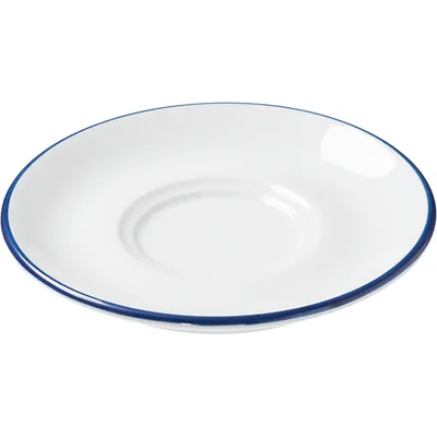 Блюдце «Ретро Канте Блау» фарфор D=12см белый,синий, изображение 2