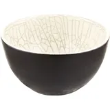 Салатник «День и ночь» керамика 0,6л D=15,H=8см белый,черный