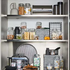 Банка «Фидо» круглая с крышкой стекло 4,96л D=17,5,H=27,9см прозр., изображение 3