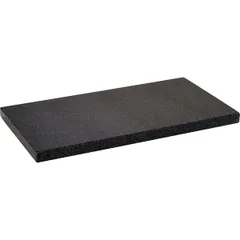 Rectangular serving dish  plastic , L=32.5, B=17.6 cm  black