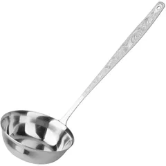 Половник сталь нерж. 150мл D=9,H=3,L=29см металлич., изображение 2