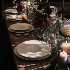 Тарелка «Коллекшн Эль Кутюр» мелкая с широким бортом фарфор D=28см белый, изображение 3