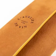 Нарзанник «Софт Машин Номад» одноступенчатый с чехлом сталь нерж.,кожа ,H=8,L=16,B=13см металлич.,ор, изображение 2