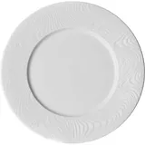 Тарелка «Оптик» с широким бортом фарфор D=290,H=17мм белый
