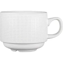 Tea cup “Willow”  porcelain  213 ml  D=78, H=65mm  white