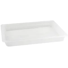 Gastronorm container (1/1) without lid  polyprop. , H=65, L=530, B=325mm  white