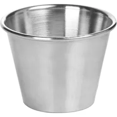 Sauce boat stainless steel 75ml D=58/34,H=42mm metal.