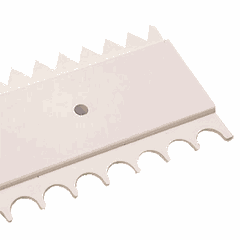 Biscuit scraper polyprop. ,H=10,L=69cm