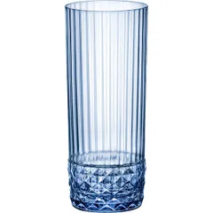 Highball “America 20x” glass 400ml D=68,H=158mm blue.