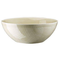 Салатник фарфор D=24см кремов.