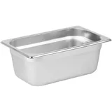Гастроемкость GN 1/4 сталь нерж. 2,7л ,H=10,L=26,5,B=16,2см металлич.