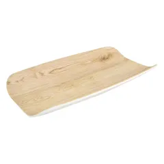 Serving dish plastic ,H=40,L=176,B=325mm wooden.