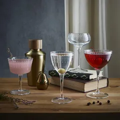 Бокал для коктейлей «Новеченто Арт деко» стекло 250мл D=94,H=155мм прозр., изображение 3