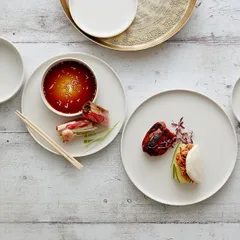 Тарелка «Тэйст» фарфор D=25,5см белый, изображение 3