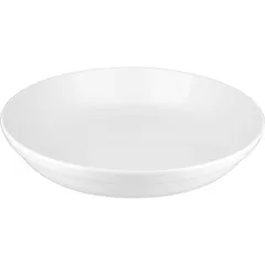 Блюдо «Диверс» глубокое фуршетное фарфор D=350,H=45мм белый, изображение 2