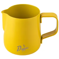 Питчер сталь нерж. 150мл D=54,H=66мм желт., изображение 2