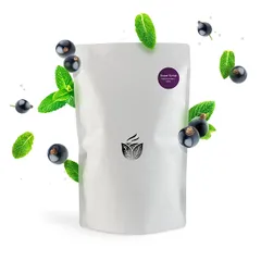 Смесь сухая для приготовления напитков «Черная смородина с мятой» 500гр картон,пластик ,H=25,L=7,B=1