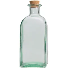 Бутылка с пробкой стекло 1л ,H=230,L=83,B=83мм