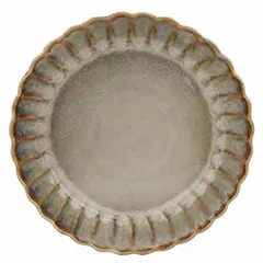 Салатник «Астера» керамика D=217,H=47мм бежев.,перламутр., изображение 2