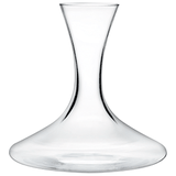 Decanter christmas glass 1.25l ,H=24.6cm clear.