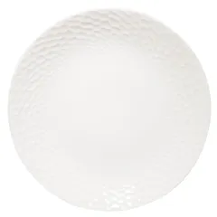 Тарелка «Морелла» мелкая без борта фарфор D=28см белый