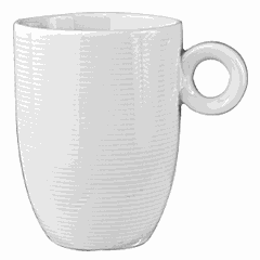Кружка «Это» чайная фарфор 200мл ,H=9,L=10см белый