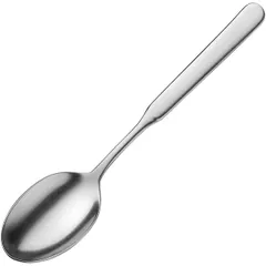 Serving spoon "Casali" stainless steel, aged  L=228/75, B=50mm  metal.