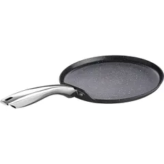 Сковорода для блинов «Уитфорд» алюм.литой,сталь нерж. 0,6л D=260,H=15мм черный,металлич., изображение 2