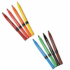 Set of markers for decoration [8 pcs]  multi-colored.