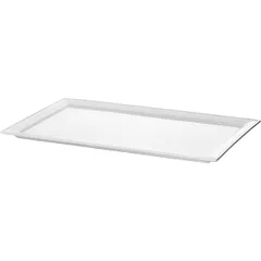 Блюдо прямоугольное фарфор ,H=15,L=350,B=215мм белый, изображение 2