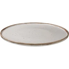 Блюдо для пиццы «Пунто Бьянка» фарфор D=33,H=2см белый,черный, изображение 2