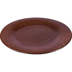 Тарелка «Млечный путь терракот» фарфор D=20,H=2см терракот,черный, изображение 2