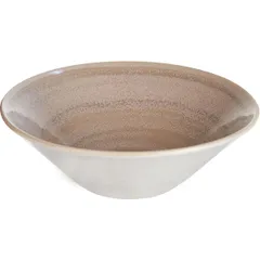 Salad bowl “Revolution”  porcelain  0.8 l  D=205, H=95mm  beige.