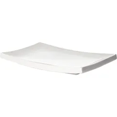 Блюдо для суши «Кунстверк» фарфор ,H=3,L=33,B=21см белый