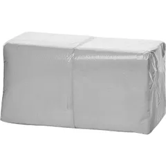 Салфетки бумажные «Папирус» 24*24см[400шт] бум. салфет. ,H=16,L=25,B=12,5см белый