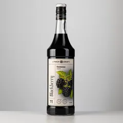 Сироп «Ежевика» Pinch&Drop стекло 1л D=85,H=330мм черный, изображение 3