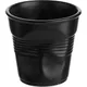 Стакан для горячих напитков «Фруассэ» фарфор 80мл D=65,H=60мм черный, Цвет: Черный, изображение 3